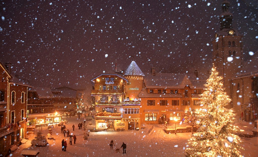 Megeve at christmas