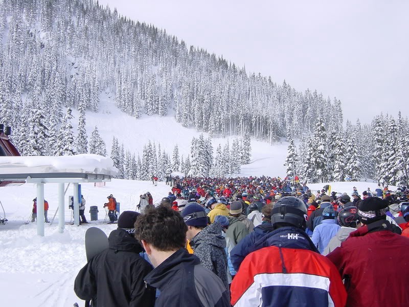 Avoiding lift Queues — an instructors guide