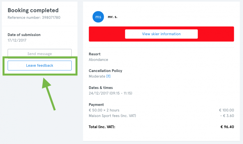 New Feature Lesson Feedback Maison Sport Blog new-feature-lesson-feedback-maison-sport-blog