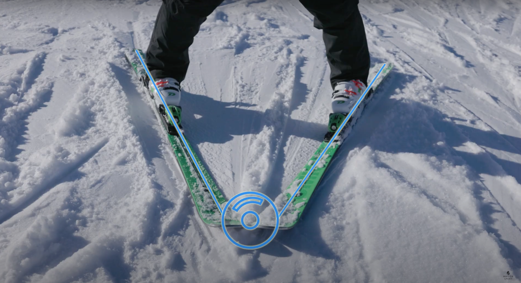 how to stop on skis