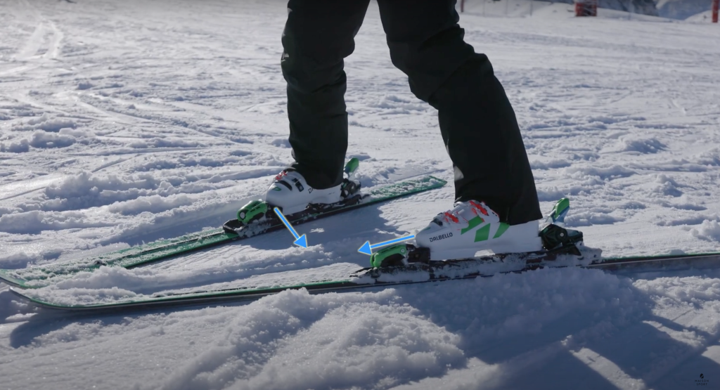 how to stop on skis