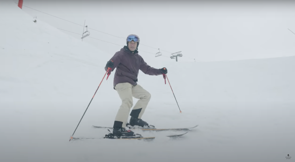 how to ski steep slopes