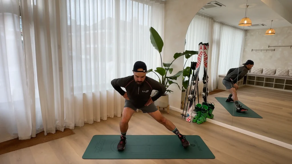 lateral lunges