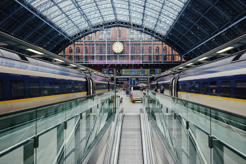 Eurostar snow train